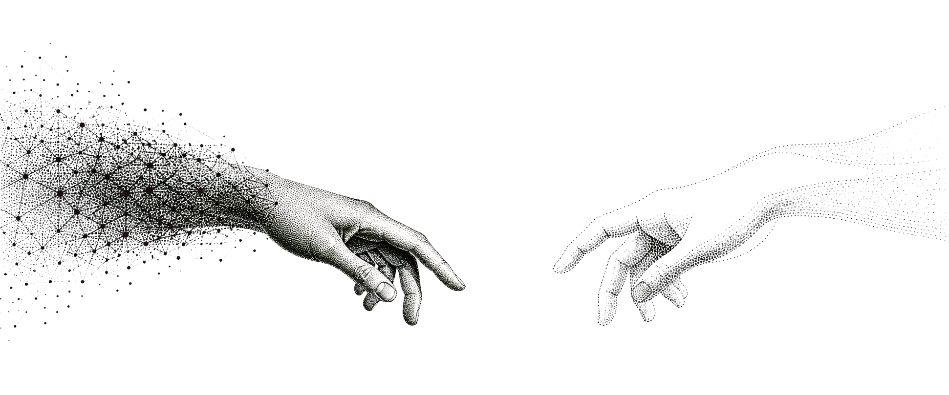 两只手托着立方体,象征把复杂留在过程里
